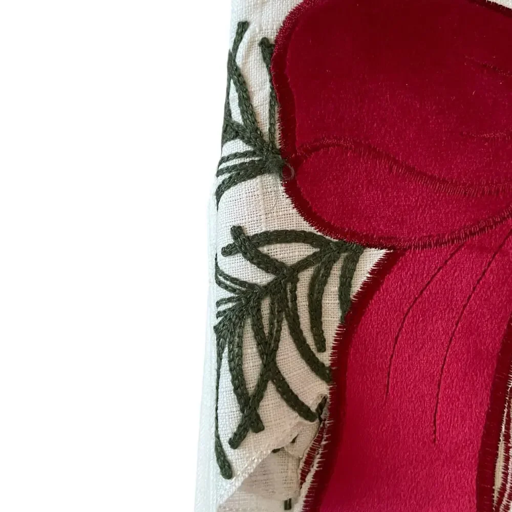 Envogue embroidered red